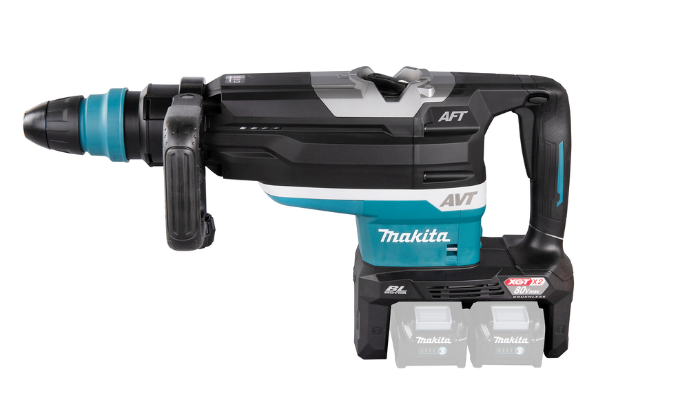 Akku-Bohrhammer MAKITA HR006GZ 40V 20J,ohne Akku,Ladegerät,Koffer