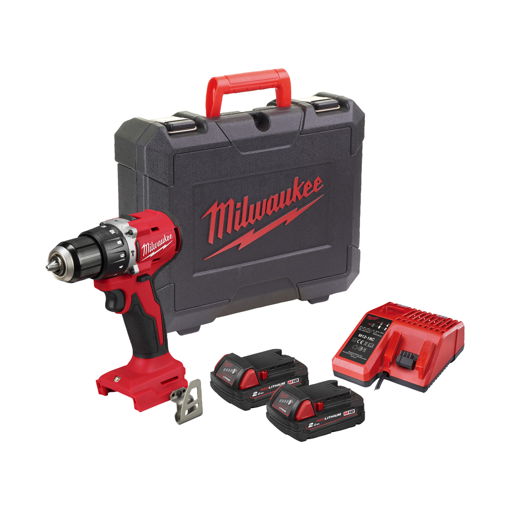 Akku-Schlagbohrschrauber MILWAUKEE 18V M18BLPDRC-202C