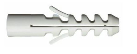 Dübel Nylon Standard S, für Spanplattenschrauben Ø 4mm, Durchmesser: 5mm