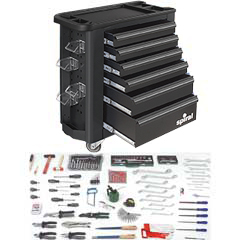 Werkzeugsatz LW-MULTIMARKANT 136-teilig Werkzeugwagen+Werkzeug-Satz 8607-052