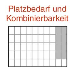 Einsatzkästchen A7-2 220x80x45mm per Stück,zu Carry Lite 55