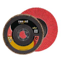 Fächerscheibe CK INOXTOP-S, Typ F27,Keramikkorn für kühlen Schliff, Außendurchmesser: 125mm, Körnung: 80