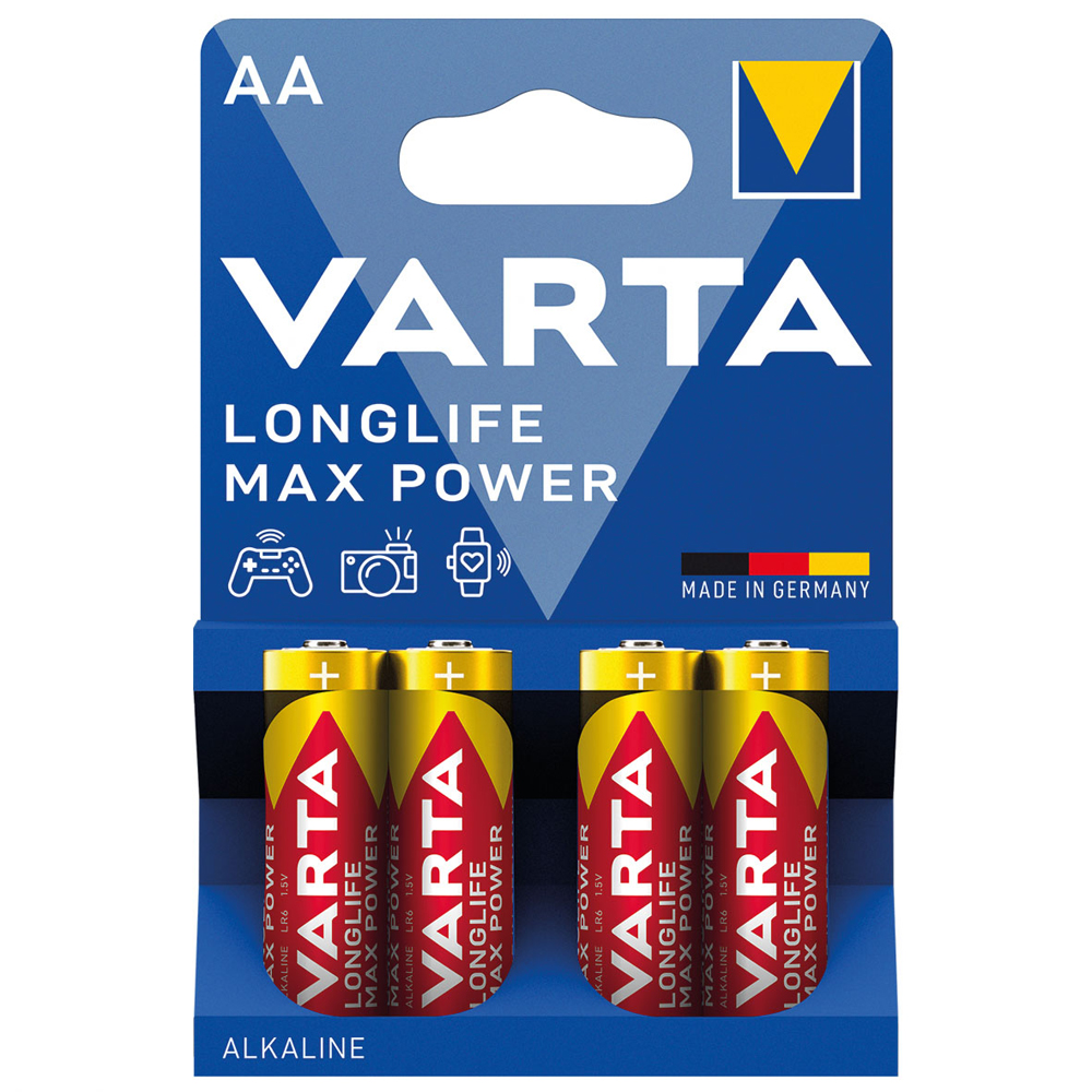 4 Stück Batterie Alkaline-MaxTech AA/LR6 1.5V