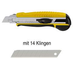 Repetier-Messersatz DOPPELFIX 18,14-tlg. mit 10 Stück Klingen 18x0,6mm