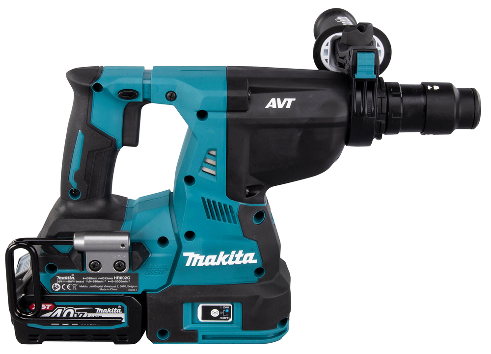 Akku-Bohrhammer MAKITA HR002GD203 40V 2,9J 2xAkku 2,5Ah,Ladegerät,Koffer