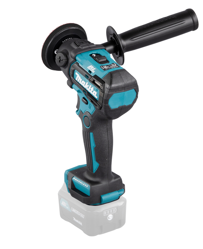 Akku-Polierschleifer MAKITA PV301DZ 12V Ø80mm,1,6kg ohne Akku,Koffer u.Ladegerät