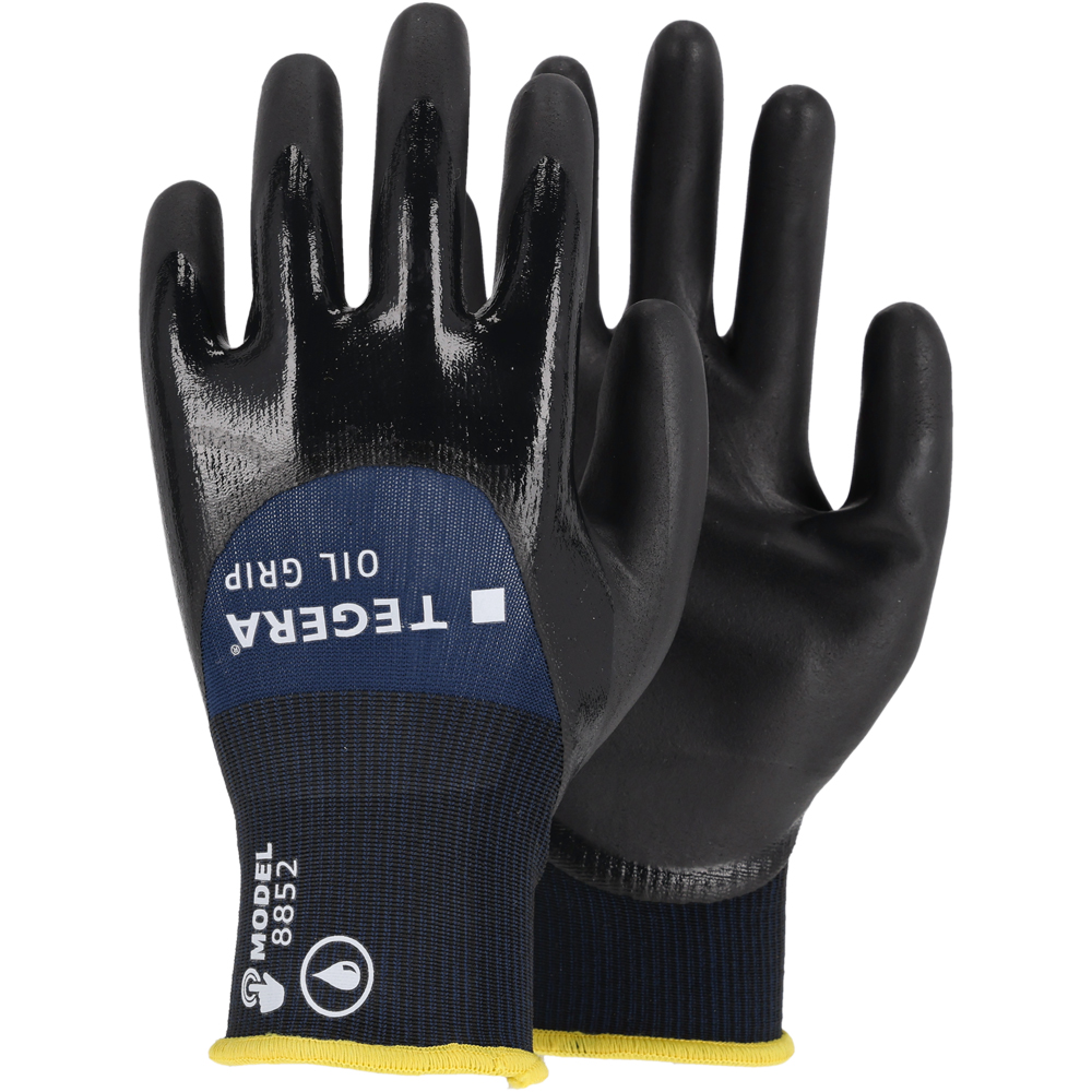 Montagehandschuh TEGERA OILGRIP 8852 EN 388 4.1.1.1.X. Cat.II, EN 407 X1XXXX