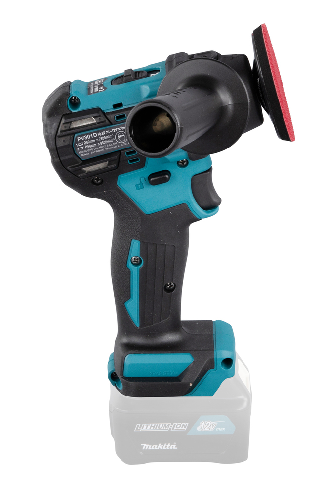Akku-Polierschleifer MAKITA PV301DZ 12V Ø80mm,1,6kg ohne Akku,Koffer u.Ladegerät