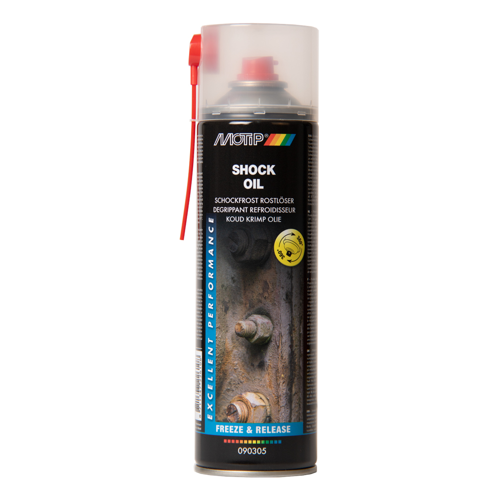 Rost-Schock-Kältespray 500ml löst blitzschnell rostende Schrauben
