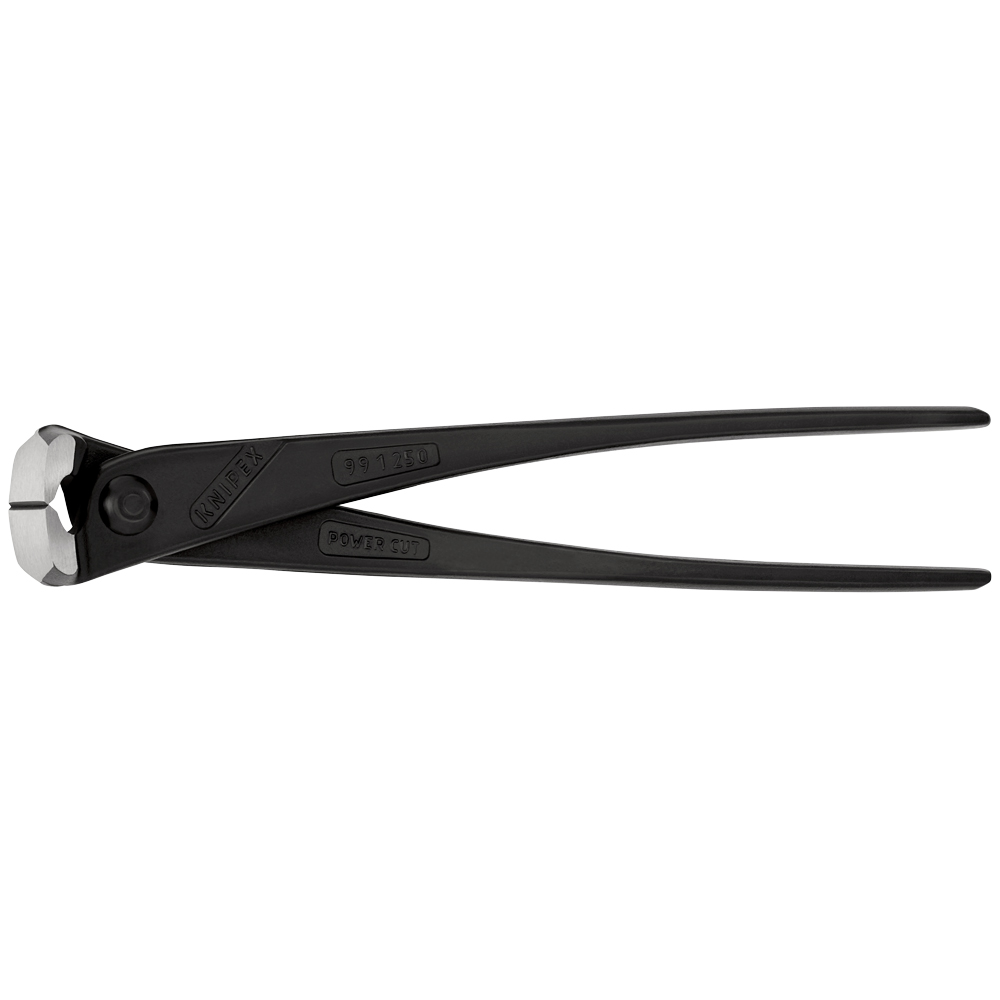 Kraft-Monierzange 250 mm, atramentiert schwarz, poliert, KNIPEX