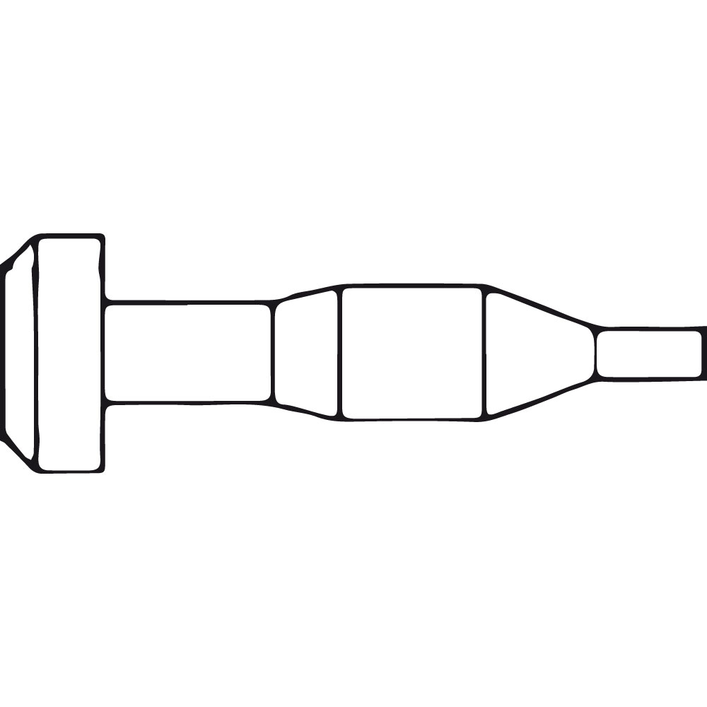 AMECOIL-Einbauwerkzeug, SPINDEL UND VORSPANNPATRONE, Gewinde: 8, Gewindesteigung: 1mm