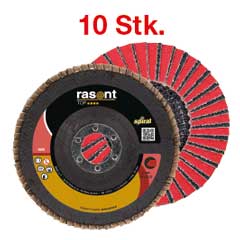 Fächerscheibe RASANT InoxTop Hybrid F28, Keramik/Zirkon