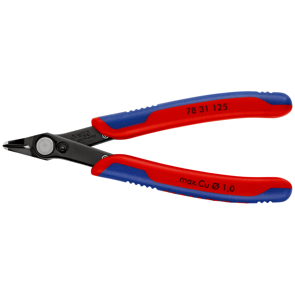 Electronic Super Knips® 125mm, INOX brüniert, mit Mehrkomponenten-Hüllen