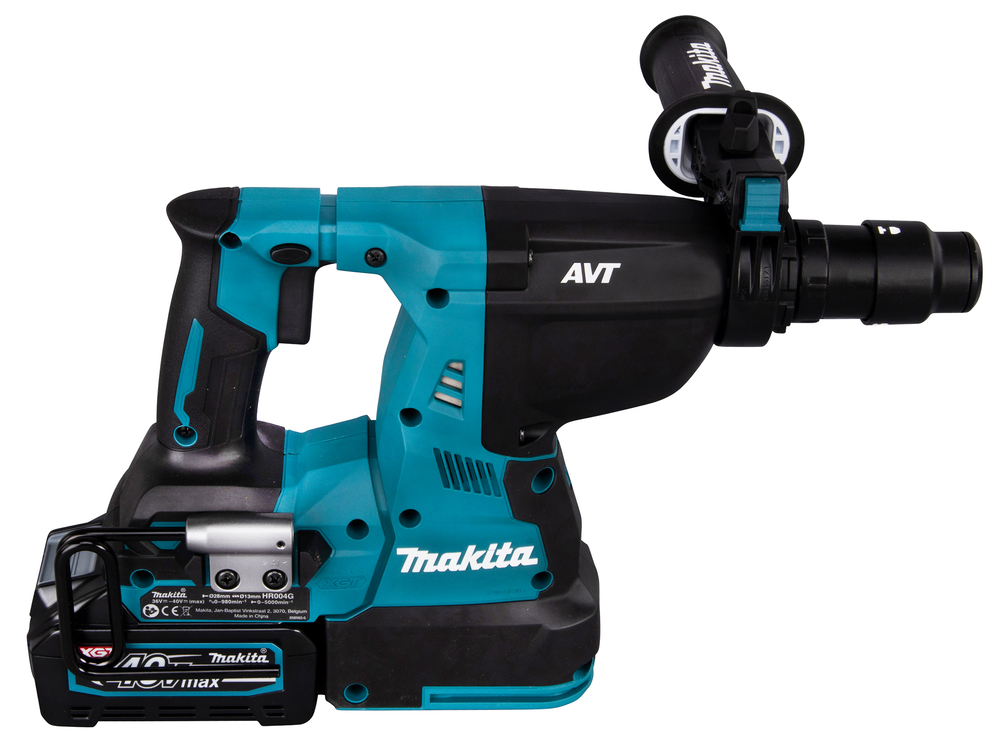 Akku-Bohrhammer MAKITA HR004GM201 40V 2x4Ah Akku,Ladegerät,Koffer