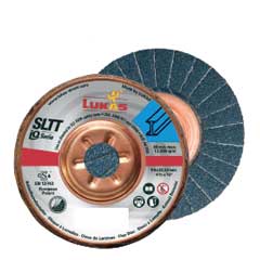 Fächerschleifscheibe ,SLTT PREMIUM,2in1,ZK,Typ 28,gerade