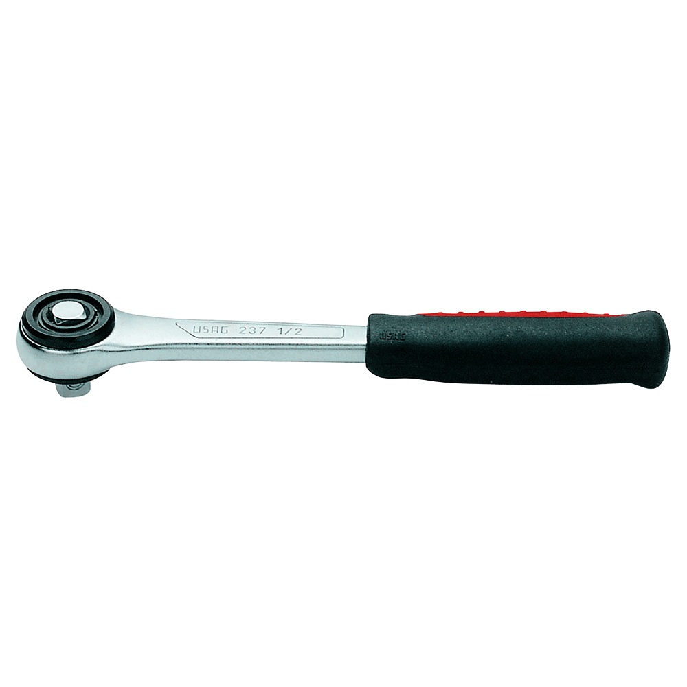 Durchsteckknarre U237-SM 1/4" ergonomisch geformter Handgriff
