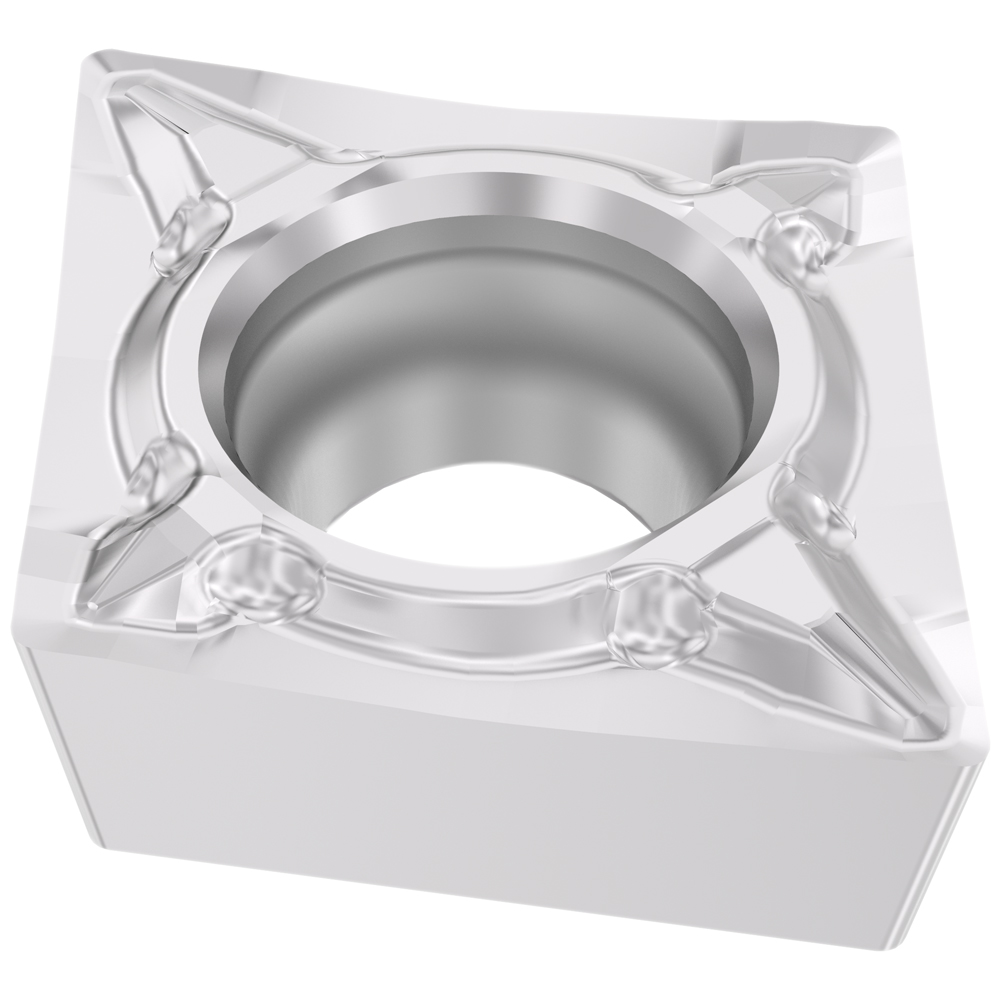 SECO Positive Drehwendeplatte CCGT, für Aluminium ISO-Bereich N, ISO-Code: CCGT060204