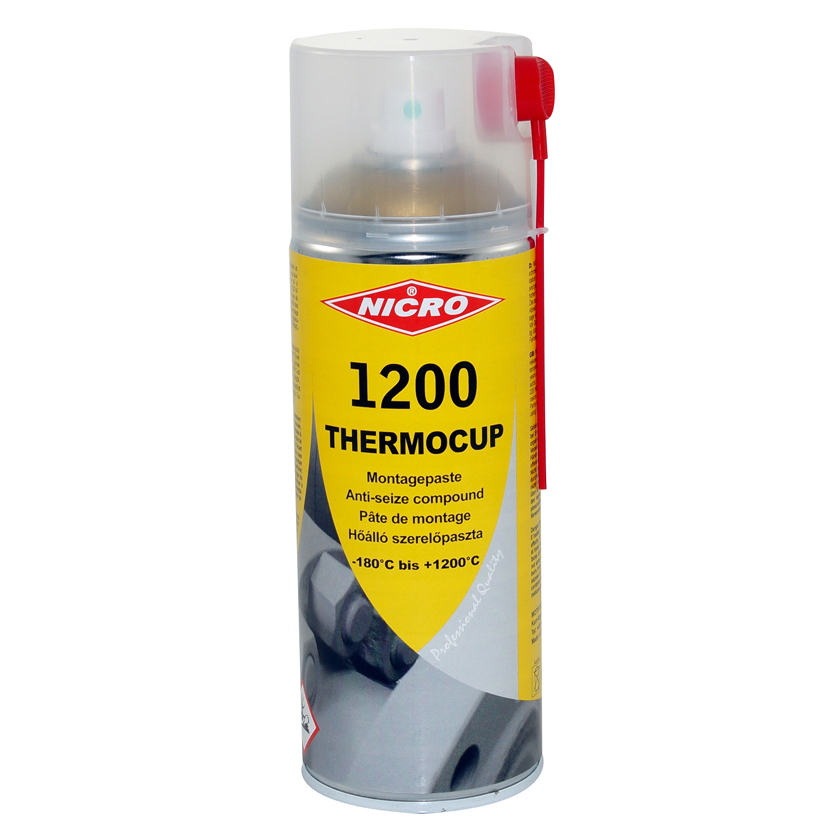 Thermocup 1200 Spray,400 ml,Nicro HT-Montagespray,abwaschfest