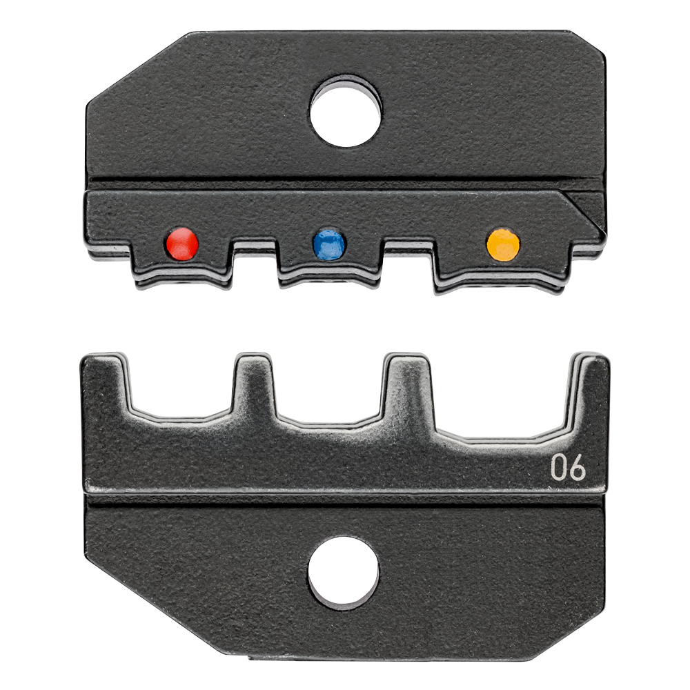 Crimpeinsatz Oval-Crimp, 0.5-6.0mm² für isolierte Kabelschuhe + Steckverb