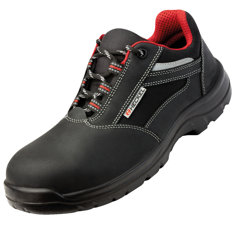 Halbschuh FOCUS S3 Stahl-Kappe, Stahl-Sohle,Rindsvolleder,antistatisch, Größe: 45