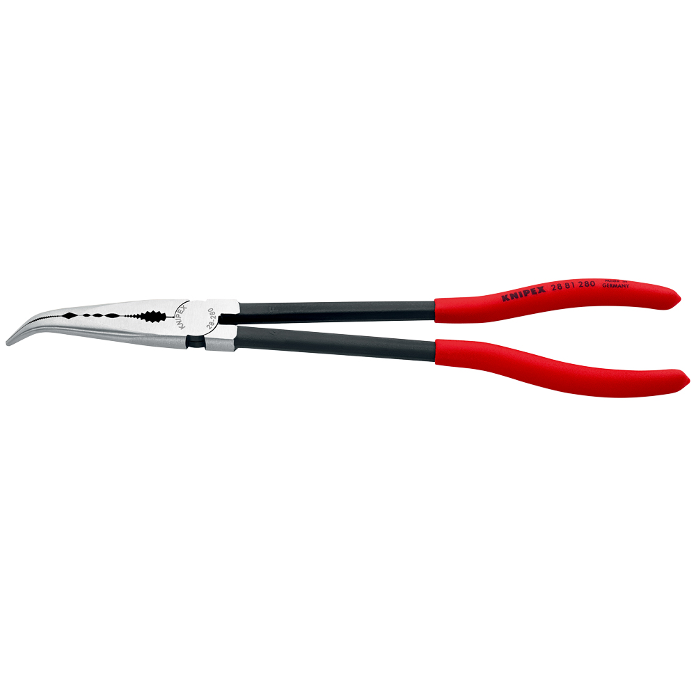 KNIPEX Montierzange lg.Ausführung,gebog.