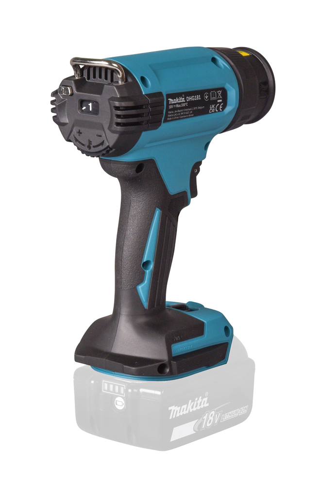 Akku-Heißluftgeb. MAKITA DHG181ZJ 18V max.550°,ohne Akku u.Ladegerät