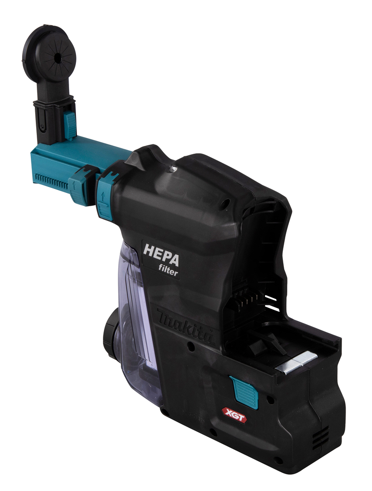 Staubabsaugung MAKITA DX12 für XGT HR003 Bohrhammer-Zubehör mit HEPA-Filter