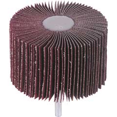 Rotor-Fächerschleifer 6mm Schaft, kunstharzgebundenes Schleifleinen, Durchmesser x Breite: 15x10mm, Körnung: 60