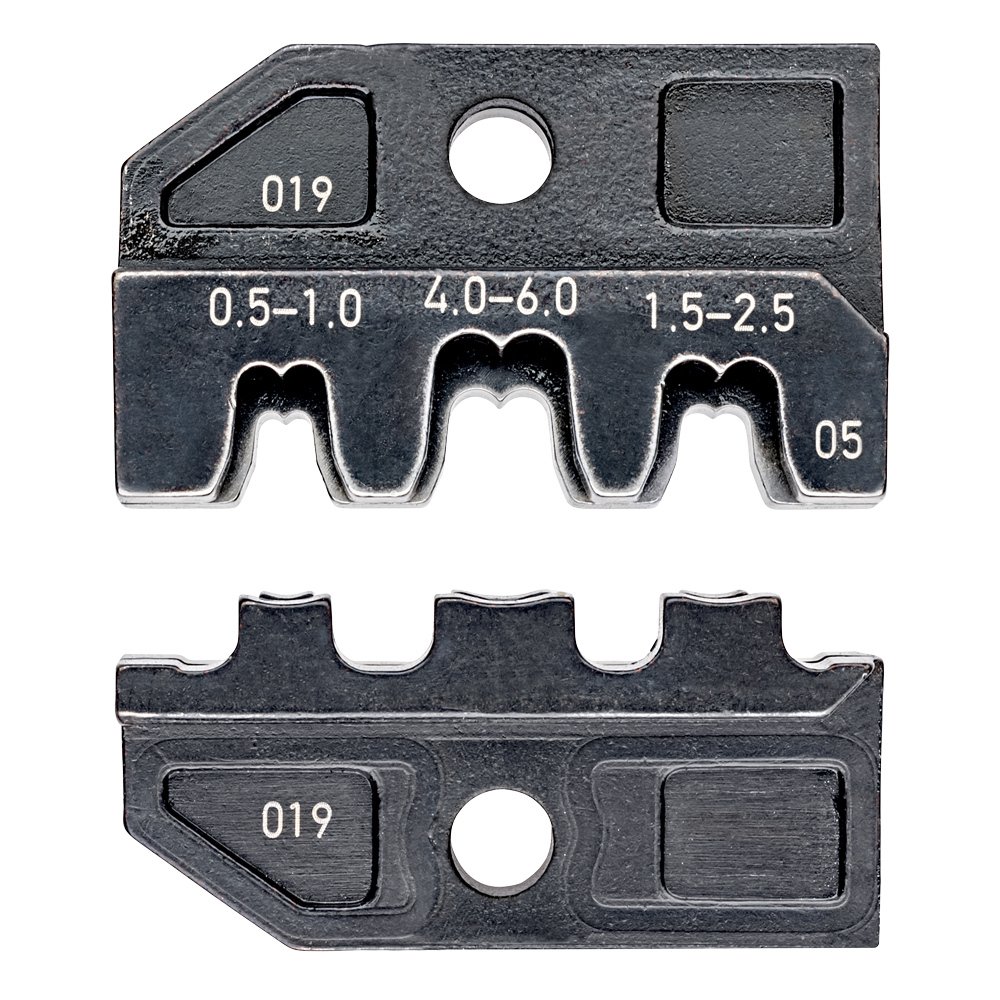 Crimpeinsatz F-Crimp, 0.5-6.0mm² für unisolierte, offene Steckverbinder