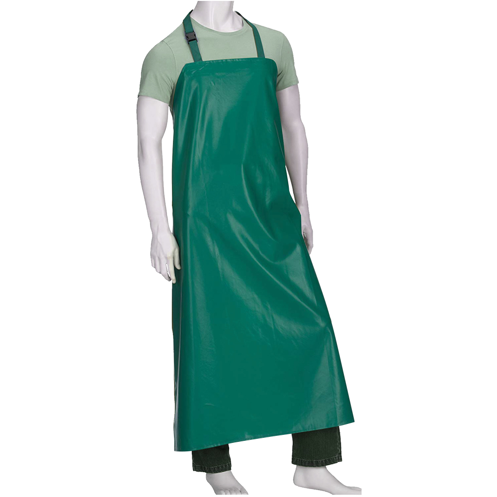 Waschschürze PVC, wasserundurchlässig,reiß-und knickfest, Größe: 120 x 80, Farbe: grün