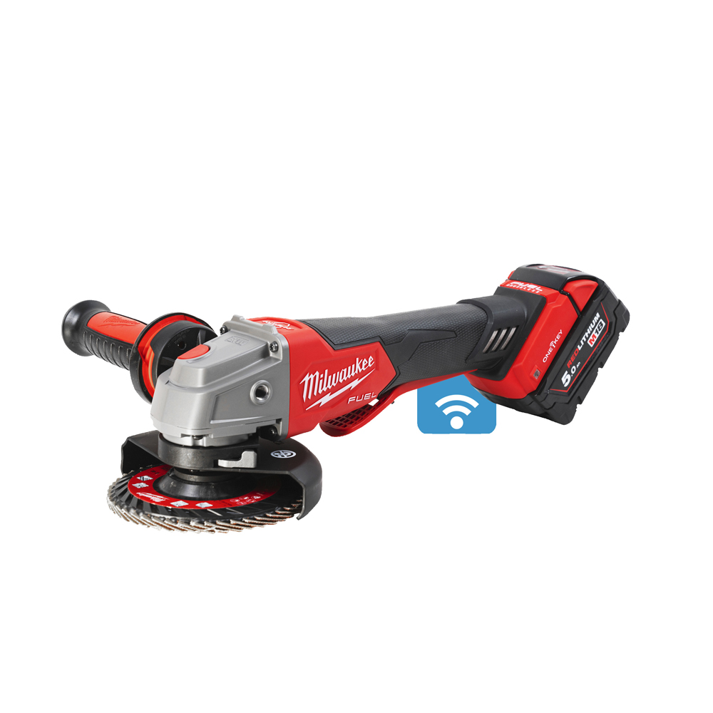 Akku-Winkelschleifer MILWAUKEE 18V M18ONEFSAG125XPDB-502X ONE KEY