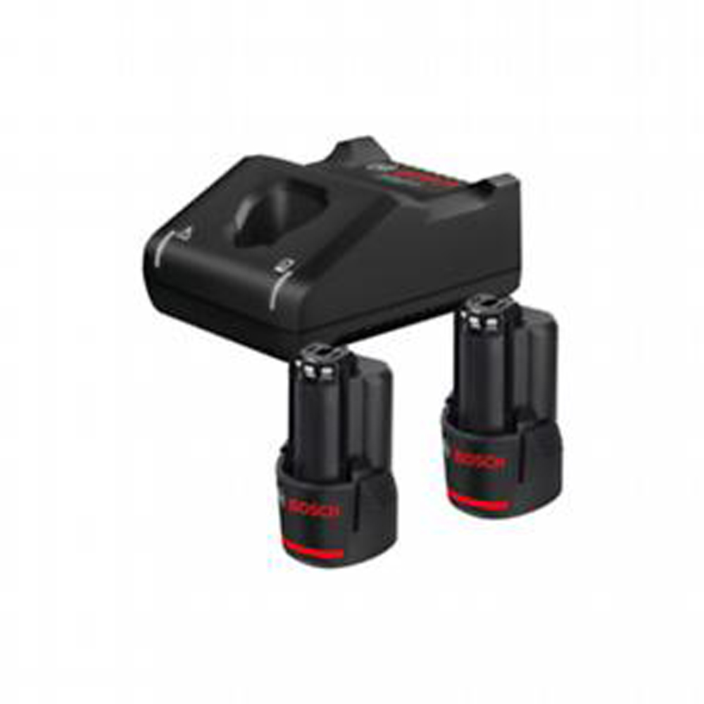 Starterset BOSCH GAL 12V-40 C mit Ladegerät inkl. 2x 3Ah GBA Akkus