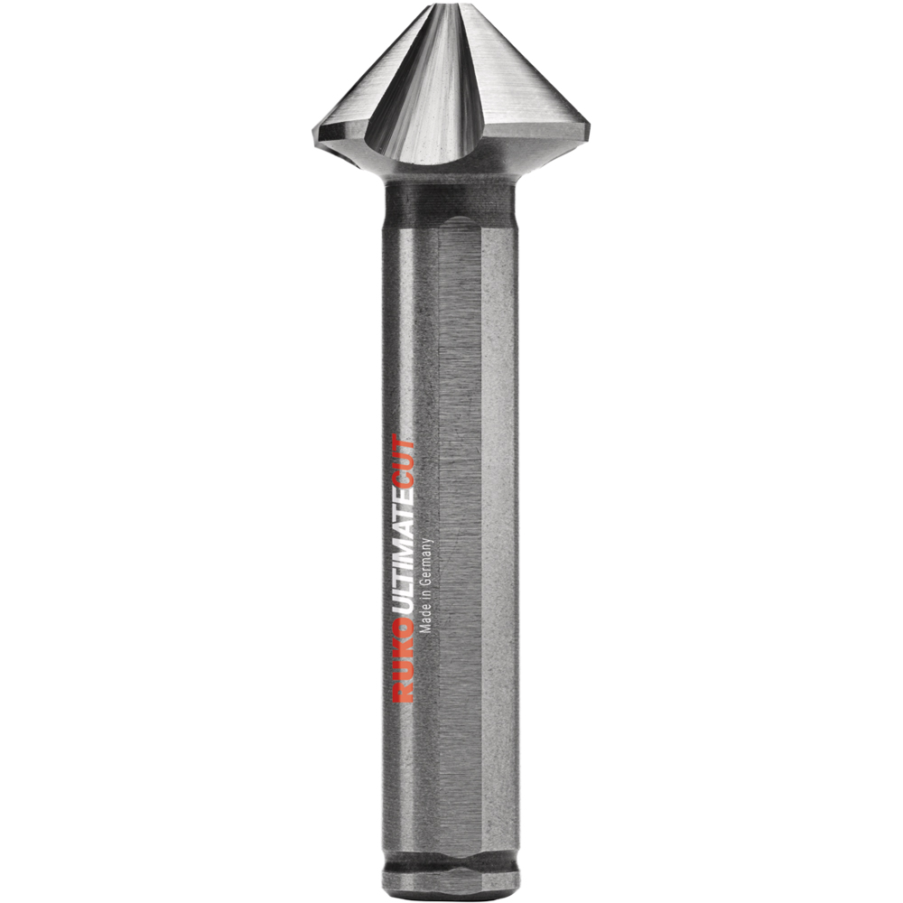 Kegelsenker 4S HSS-Co5 Z4 DIN335C 90°/Dreikant-Schaft/Stahl bis 1300N/mm²