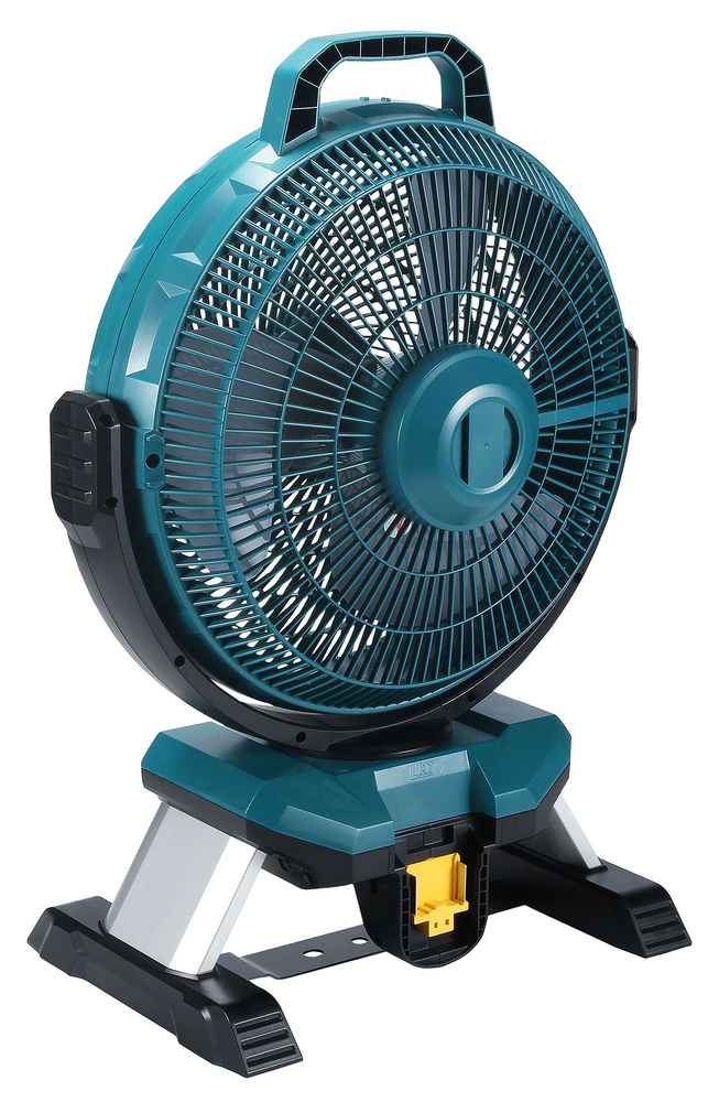 Akku-Ventilator MAKITA DCF301Z 18V 33cm verstellbar,mit Netzgerät,ohne Akku