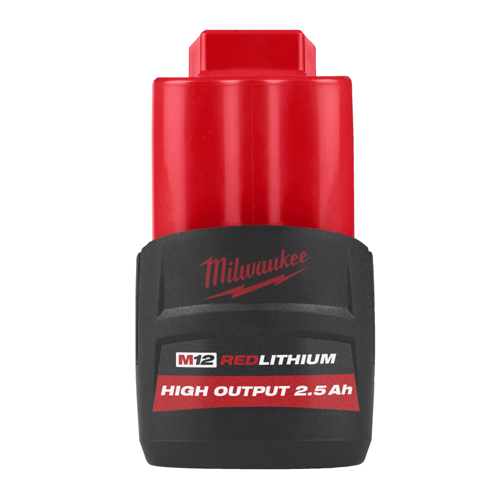 AKKU High Output 2,5Ah MILWAUKEE 12V M12HB2.5