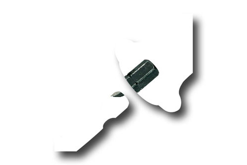 Entgrater-Bit 1/4" 6kt E-8730