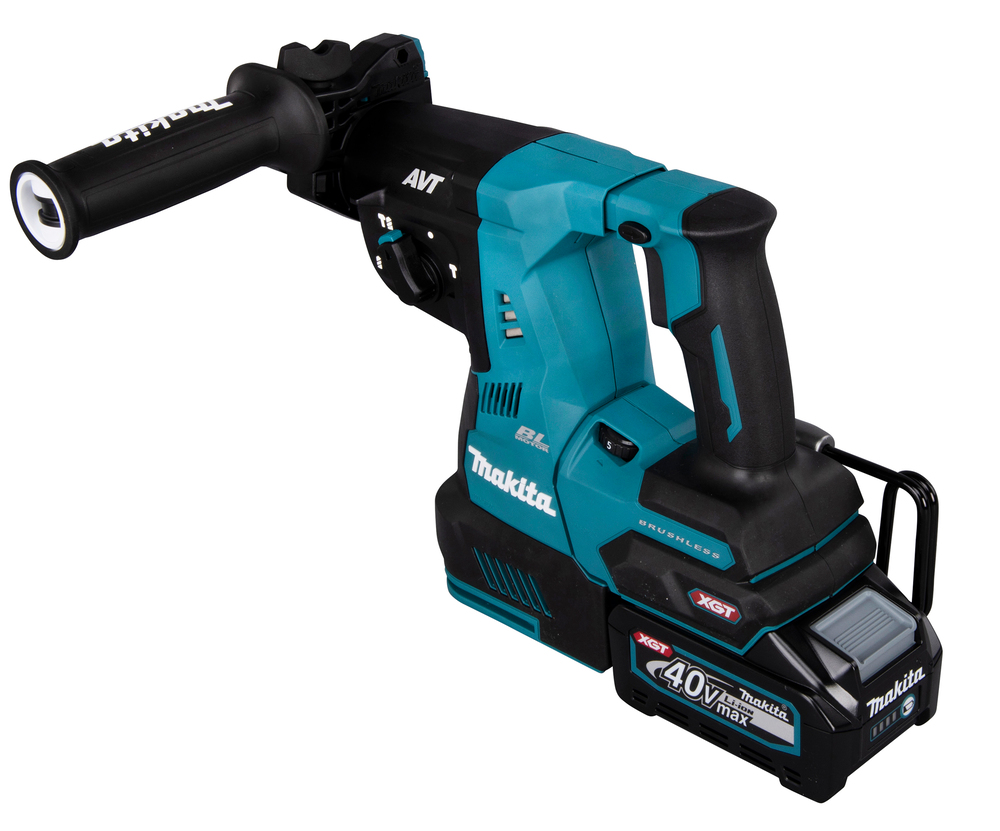 Akku-Bohrhammer MAKITA HR004GM201 40V 2x4Ah Akku,Ladegerät,Koffer