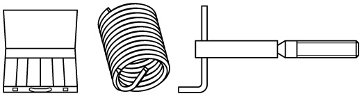 AMECOIL-Minikit Einsätze Typ SR MIT ZUBEHÖR