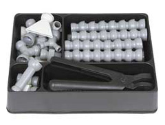 Cobra-12mm Gelenkschlauch-Satz 56-teilig 4x320mm + 22 Zubehörteile