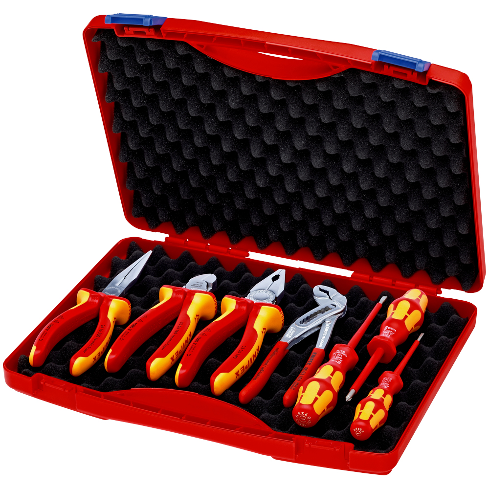 KNIPEX Wkz-Box fuer Elektromont., 7tlg