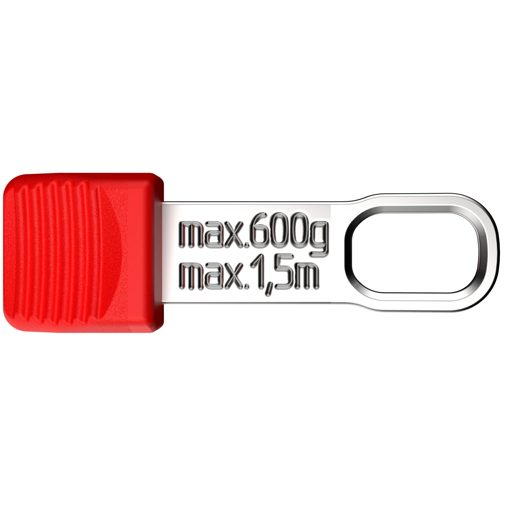 TehteredTool Clips KNIPEX Rot (10 Stk)