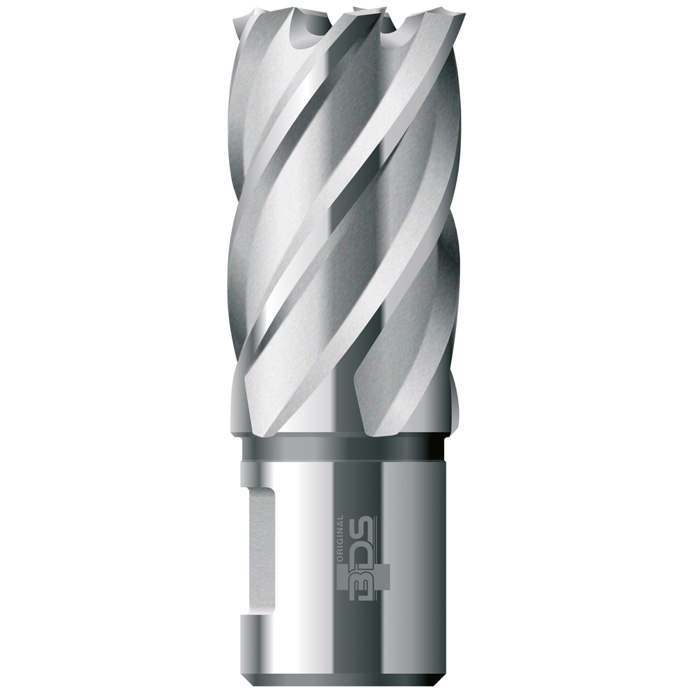Kernbohrer HSS-G Schnitttiefe 30mm, Weldonschaft 19mm für Alu/Stahl/Guss, Durchmesser: 12mm