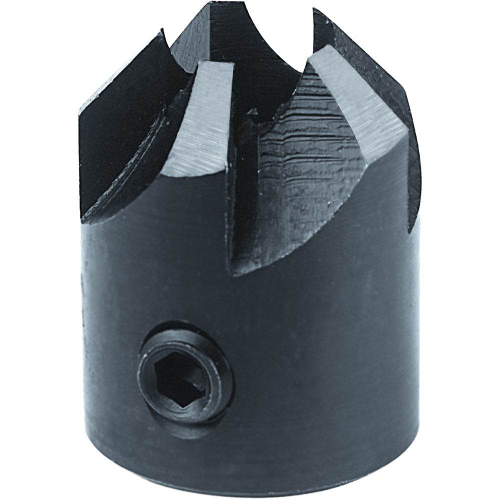 HSS-Aufsteckversenkfräser , Winkel= 90°; GL=25mm;, für Spiralbohrer: 3mm