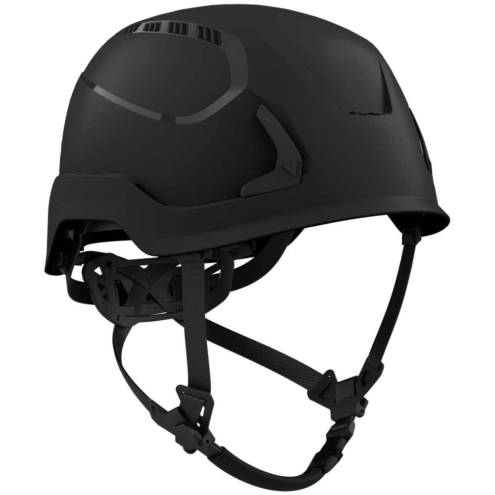 Schutzhelm VOSS EMPOR, EN 397 Typ II und angelehnt an EN 12492, Farbe:  schwarz