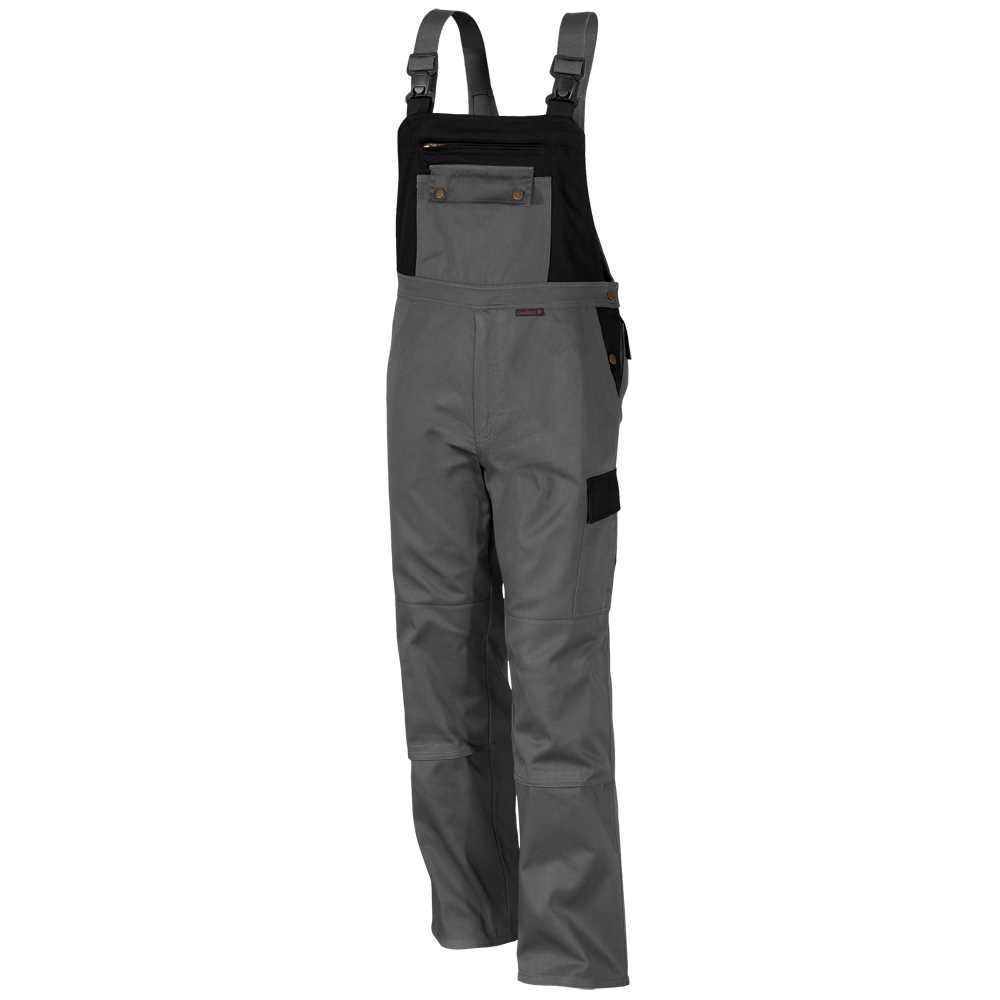 Latzhose 65%BW/35%PE 300g/m²,elastische Träger