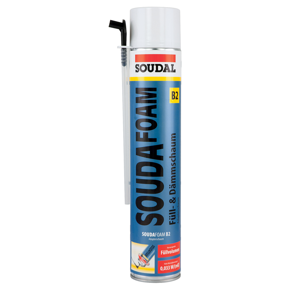 PU-Schaum 1K 750 ml Dose einkomponentig Baustoffklasse B3,geringe Nachdehnung