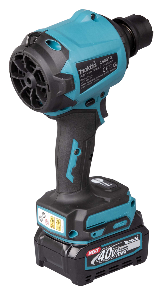 Akku-Gebläse MAKITA AS001GA101 40V 1x2Ah Akku und Ladegerät