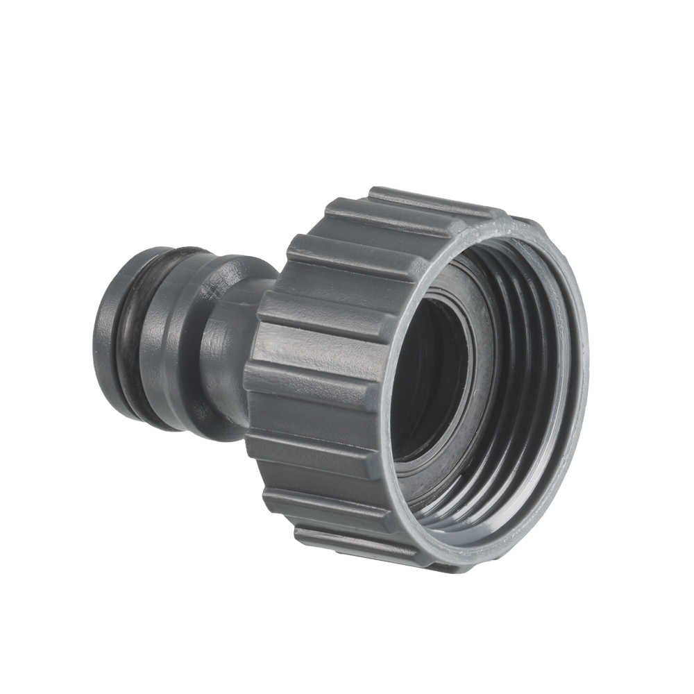 Hahnanschluss 1/2" EVERTEC ABS, dunkelgrau