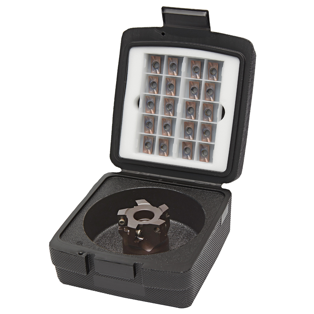 Fräserset PRO E116A 40x4 A16 D=40 Z4 inkl. 20 Stück APKT1604PDR- MU1005