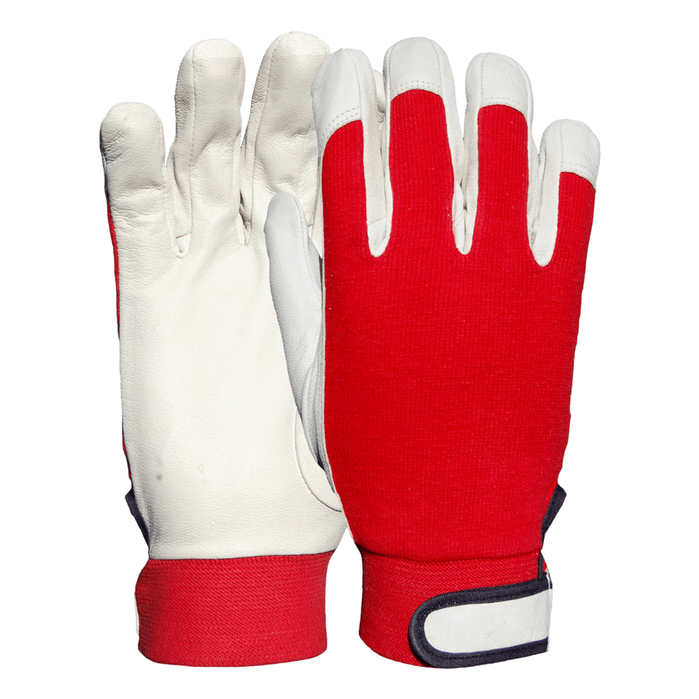 Lederhandschuh Driver Red Star, Gr. 7 EN 388, Nappaleder